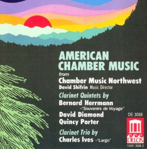 Diamond David Ives Charles Herman - American Chamber Music in der Gruppe Externt_Lager / Naxoslager bei Bengans Skivbutik AB (3677402)