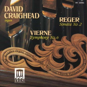 Reger Max Vierne Louis - Organ Music Of Reger And Vierne in der Gruppe CD bei Bengans Skivbutik AB (3677404)