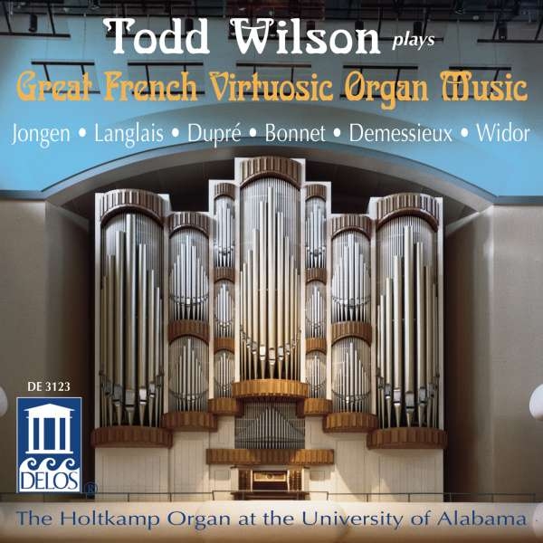 Various - Great French Virtuosic Organ Music in der Gruppe CD / Bestseller bei Bengans Skivbutik AB (3677412)