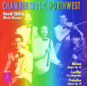 Nielsen Carl Loeffler Charles Pro - Wind Quintets Two Rhapsodies in der Gruppe CD bei Bengans Skivbutik AB (3677419)