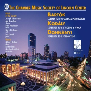 Bartok Bela Kodaly Zoltan Dohnany - Sonata For Two Pianos And Percussio in der Gruppe CD bei Bengans Skivbutik AB (3677428)