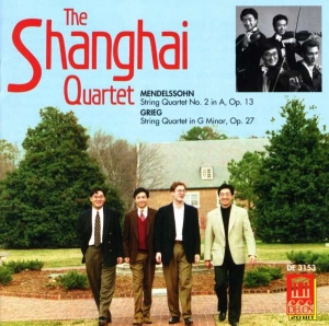 Grieg Edvard Mendelssohn Felix - String Quartets in der Gruppe CD bei Bengans Skivbutik AB (3677430)