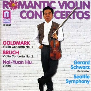 Bruch Max Goldmark Karl - Violin Concertos in der Gruppe Externt_Lager / Naxoslager bei Bengans Skivbutik AB (3677432)