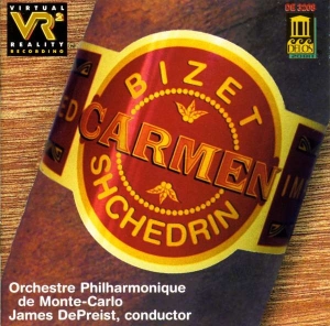Bizet Georges Bizet-Shchedrin Rodi - Carmen Ballet & Suite No1 in der Gruppe CD bei Bengans Skivbutik AB (3677466)