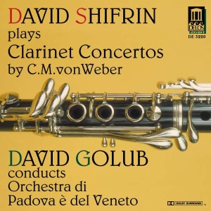 Weber Carlo Maria Von - Clarinet Concertos in der Gruppe CD bei Bengans Skivbutik AB (3677476)