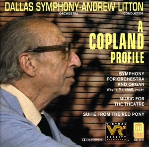 Copland Aaron - A Copland Profile: The Red Pony in der Gruppe CD bei Bengans Skivbutik AB (3677477)
