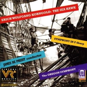 Korngold Erich - The Sea Hawk Symphony In F-Sharp in der Gruppe CD bei Bengans Skivbutik AB (3677489)