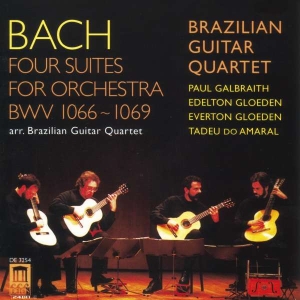 Bach J S - Bach: Four Suites For Orchestra in der Gruppe Externt_Lager / Naxoslager bei Bengans Skivbutik AB (3677506)