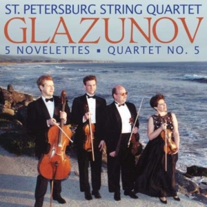 Glazunov Alexander - 5 Novelettes Quartet No 5 in der Gruppe CD bei Bengans Skivbutik AB (3677513)