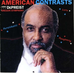 Persichetti Vincent Lees Benjamin - American Contrasts in der Gruppe CD bei Bengans Skivbutik AB (3677533)