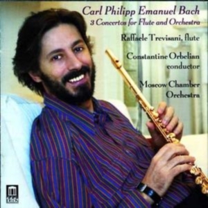 Bach Cpe - Three Concertos For Flute & Orchest in der Gruppe CD bei Bengans Skivbutik AB (3677548)