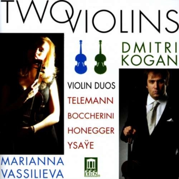 Various - Two Violins in der Gruppe CD / Bestseller bei Bengans Skivbutik AB (3677595)