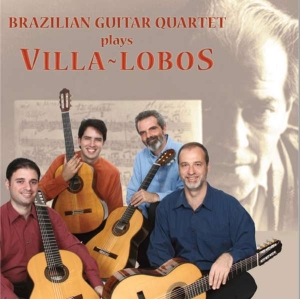 Villa-Lobosheitor - Brazilian Guitar Quartet: Villa-Lob in der Gruppe CD bei Bengans Skivbutik AB (3677605)