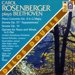 Beethoven Ludwig Van - Rosenberger Plays Beethoven in der Gruppe CD bei Bengans Skivbutik AB (3677607)
