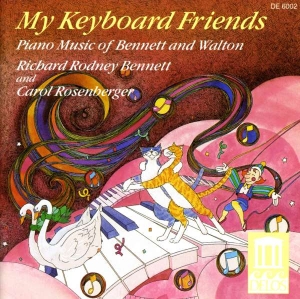 Bennett Richard Rodney Walton Will - My Keyboard Friends in der Gruppe CD bei Bengans Skivbutik AB (3677645)