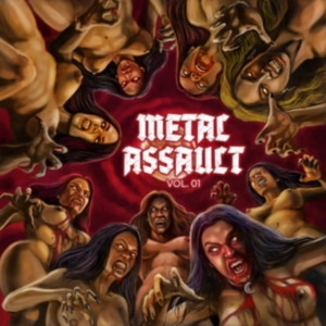 Blandade Artister - Metal Assault in der Gruppe CD bei Bengans Skivbutik AB (3681609)