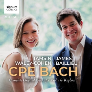 Bach Carl Philip Emmanuel - Complete Original Works For Violin in der Gruppe CD bei Bengans Skivbutik AB (3681804)