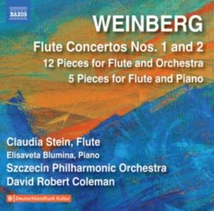 Weinberg Mieczyslaw - Flute Concertos Nos. 1 & 2 - 12 Min in der Gruppe CD bei Bengans Skivbutik AB (3681815)