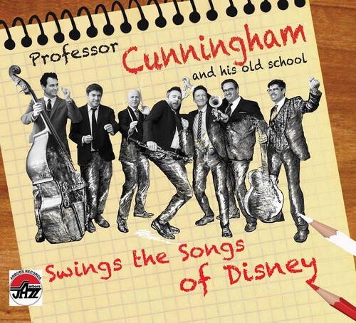 Professor Cunningham And His Old Sc - Swings Disney in der Gruppe CD / Jazz/Blues bei Bengans Skivbutik AB (3691645)