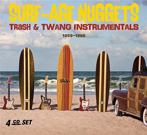 Blandade Artister - Surf-Age Nuggets in der Gruppe CD / Rock bei Bengans Skivbutik AB (3691756)