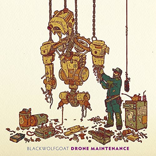 Blackwolfgoat - Drone Maintenance in der Gruppe CD / Hårdrock/ Heavy metal bei Bengans Skivbutik AB (3694549)