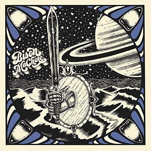 Bison Machine - Seas Of Titan in der Gruppe CD / Hårdrock/ Heavy metal bei Bengans Skivbutik AB (3694558)