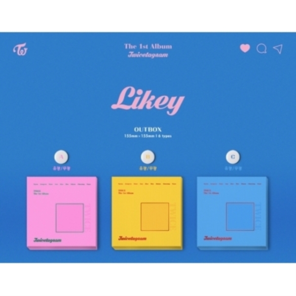 Twice - The 1st Album (Twicetagram) in der Gruppe CD / K-Pop bei Bengans Skivbutik AB (3696797)
