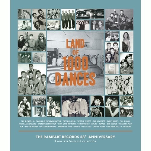 Blandade Artister - Land Of 1000 Dances - Rampart Recor in der Gruppe CD / Rock bei Bengans Skivbutik AB (3700891)