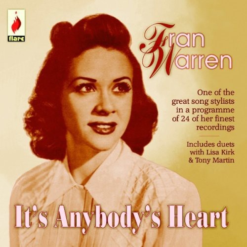 Fran Warren - It's Anybody's Heart in der Gruppe CD / Pop bei Bengans Skivbutik AB (3700977)
