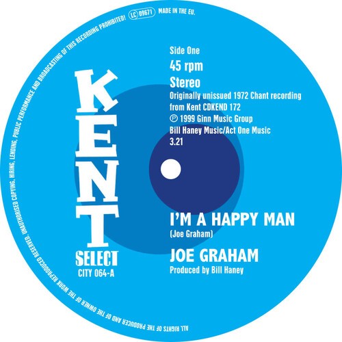 Graham Joe - I'm A Happy Man in der Gruppe VINYL / RNB, Disco & Soul bei Bengans Skivbutik AB (3701108)