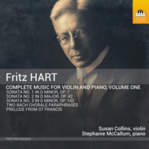 Hart Fritz - Complete Music For Violin And Piano in der Gruppe CD bei Bengans Skivbutik AB (3703890)