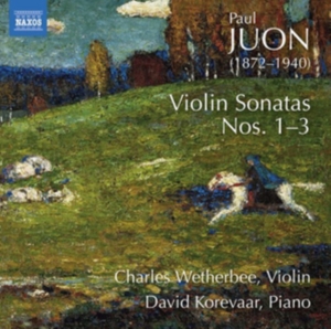 Juon Paul - Violin Sonatas Nos. 1-3 in der Gruppe CD bei Bengans Skivbutik AB (3704009)