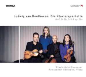 Beethoven Ludwig Van - Piano Quartets Woo 36 & Op 16A in der Gruppe CD bei Bengans Skivbutik AB (3704305)