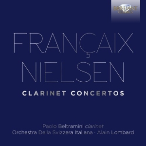 Francaix Jean Nielsen Carl - Clarinet Concertos in der Gruppe CD bei Bengans Skivbutik AB (3704324)