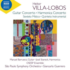 Villa-Lobos Heitor - Guitar Concerto Harmonica Concerto in der Gruppe CD bei Bengans Skivbutik AB (3704332)