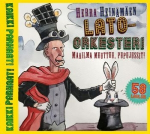 Herra Heinämäen Lato-Orkesteri - Maailma Muuttuu, Pupujussit! in der Gruppe CD bei Bengans Skivbutik AB (3705862)