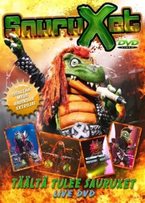 Sauruxet - Täältä Tulee Sauruxet Live Dvd in der Gruppe DVD & BLU-RAY bei Bengans Skivbutik AB (3712754)