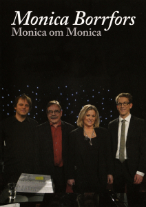 Monica Borrfors - Monica om Monica (DVD) in der Gruppe Musik-DVD & Bluray bei Bengans Skivbutik AB (3719282)