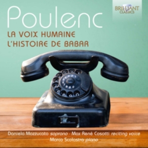Poulenc Francis - La Voix Humaine Lhistoire De Babar in der Gruppe Externt_Lager / Naxoslager bei Bengans Skivbutik AB (3720501)