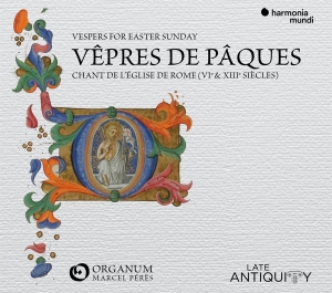 Ensemble Organum - Vepres De Paques in der Gruppe CD / Klassiskt,Övrigt bei Bengans Skivbutik AB (3723159)