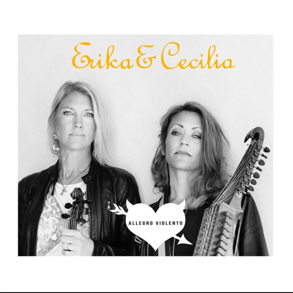 Erika And Cecilia - Allegro Violento in der Gruppe CD / Worldmusic/ Folkmusik bei Bengans Skivbutik AB (3725857)