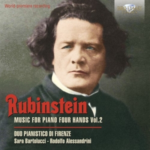 Rubinstein Anton - Music For Piano Four Hands, Vol. 2 in der Gruppe Externt_Lager / Naxoslager bei Bengans Skivbutik AB (3728647)