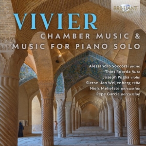 Vivier Claude - Chamber Music & Music For Piano Sol in der Gruppe Externt_Lager / Naxoslager bei Bengans Skivbutik AB (3728650)