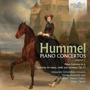 Hummel Johann Nepomuk - Piano Concertos Vol. 2 in der Gruppe Externt_Lager / Naxoslager bei Bengans Skivbutik AB (3728718)