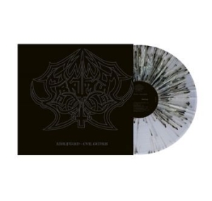 Abruptum - Evil Genius - Lp (Tsp Splatter Grey in der Gruppe VINYL / Hårdrock,Svensk Folkmusik bei Bengans Skivbutik AB (3731513)