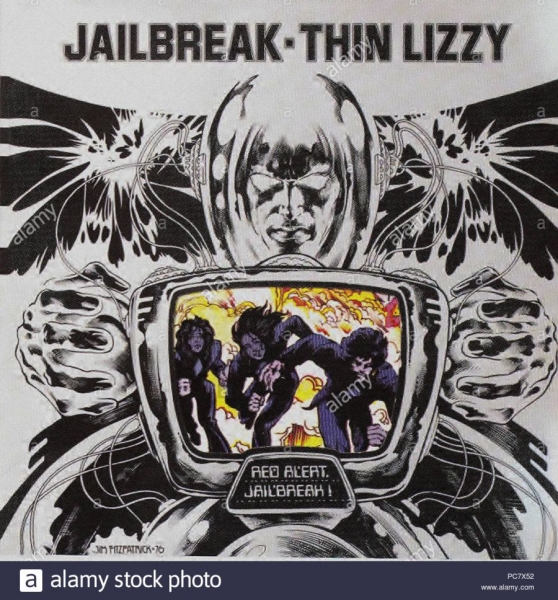 Thin Lizzy - Jailbreak (Vinyl) in der Gruppe UNSERE TIPPS / Am beliebtesten vinylklassiker bei Bengans Skivbutik AB (3732127)