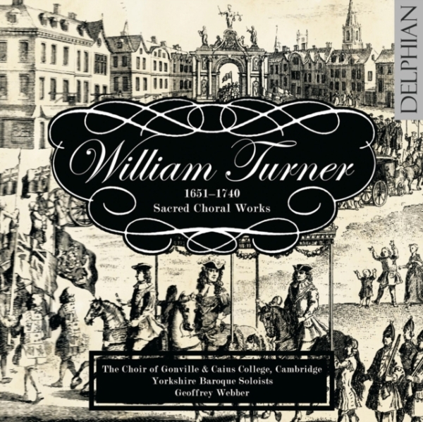 Various - William Turner: Choral Music in der Gruppe CD / Bestseller bei Bengans Skivbutik AB (3732507)