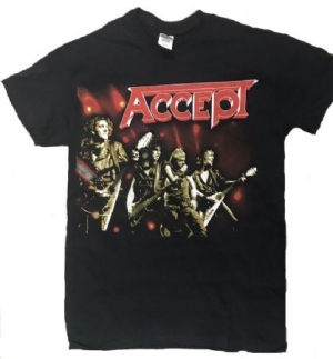Accept - Accept T-Shirt Live 85 in der Gruppe Minishops / Accept bei Bengans Skivbutik AB (3733628)