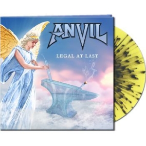 Anvil - Legal At Last (Yellow/Splatter Viny in der Gruppe VINYL / Hårdrock bei Bengans Skivbutik AB (3733790)