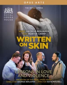 Benjamin George - Written On Skin Lessons In Love & in der Gruppe UNSERE TIPPS / Klassiska lablar / Opus Arte bei Bengans Skivbutik AB (3733853)